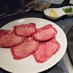 焼肉道場 ローヤル 養老本店 - 特上塩タン(980円)