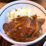 さくら本店 - (ﾗﾝﾁ)さくら定食 主皿：揚鶏デミソース　2021.5.21