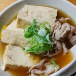 旬菜亭夢さき - 肉豆腐