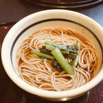 Sagami - セットの温かい蕎麦