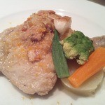 レストラン アンジュール - 121006　鶏モモ白ワイン煮