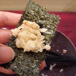 島津 - 喉黒小丼と海苔