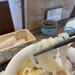 Teuchi Udon Wakatake - もっちりとした食感の麺