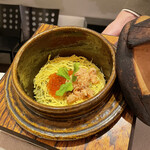 Ryuunohige - 土鍋ごはん宇治茶とイクラとサーモン