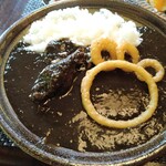 Cafe Suimei - 黒カレー　アップ