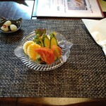 Cafe Suimei - サラダ　あっぷ