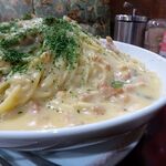 アーモンド - カルボナーラ（大盛）1,020円（コーヒー付き）