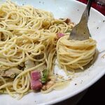 アーモンド - カルボナーラ（大盛）1,020円（コーヒー付き）