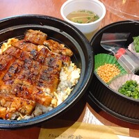 うなぎひつまぶし(1尾)肝吸い▪お新香▪薬味▪茶漬け出し付き