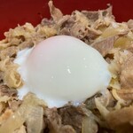 ドンブリ - 牛丼の温泉卵