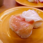Sushiro - 貝食べ比べ(ツブ貝、赤貝)