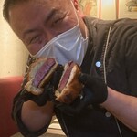 コグスダイニングカグラザカ - 小暮さんとステーキサンド