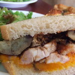 パーラー江古田 - サンドイッチとキッシュのプレート