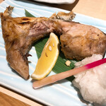 魚釜 - ぶりカマ塩焼き(小)