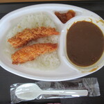 エビフライカレー 400円（2021年5月）