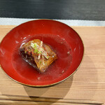 中津をにく - サーロイン角煮 お吸い物