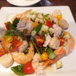 シエル ブルー - 天使のエビと帆立、ズワイガニのサラダ