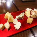 シエル ブルー - チーズ盛り合わせ