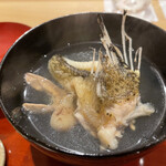 勢麟 - 虎魚の椀物