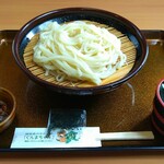 庵古堂 - 運ばれて来ましたよ。これが念願の「朝うどん」(¥350-税込)です。とくとご覧くださいませ。