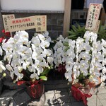 中華蕎麦 とみ田 - 15周年祝い花