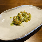 modest - つぶ貝のバター炒め。