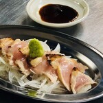 鶏白湯おでんと横焼き＆男前餃子 とりだし - 