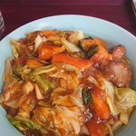 スタミナラーメン松喜吉 - 料理写真:スタミナラーメン冷し大