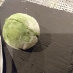 RYORIYA AO - 蓬バター。カチカチ氷でした。