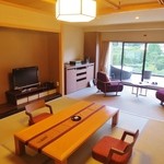 鬼怒川金谷ホテル - 宿泊した客室（露天風呂付き和室４１２号室）