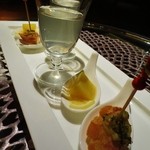 鬼怒川金谷ホテル - 本日の食前酒は”柚子のカクテル”