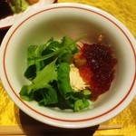 鬼怒川金谷ホテル - 日光生湯波は醤油のジュレで。。。