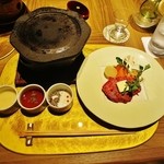 鬼怒川金谷ホテル - *極味*　　　　　　　　　　栃木霧降高原牛ヒレ阿蘇溶岩焼き