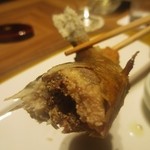 鬼怒川金谷ホテル - たっぷりの真子を抱えた鮎