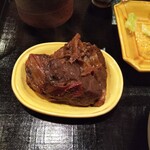 津の守坂 小柴 - と、思ったら 後からキンメのアラの煮付けを出してくれました。