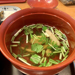 髙橋屋 - 鰻の肝入りのお吸い物