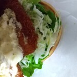 モスバーガー - 真鯛カツバーガー５２０円