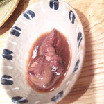 八吉酒場 - 付き出し(ホタルイカの沖漬け)