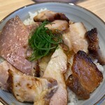 煮干中華そば ハナアオイ - チャーシュー丼