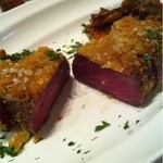 アンティカ オステリア カルネヤ - 【2011.08】60日ドライ熟成ホルスタインのサーロインのカツレツ