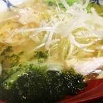 胃袋掴味　Stomach Hold - 鶏塩ラーメン（アップ）