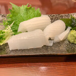 覚家 - あおりいか刺身
