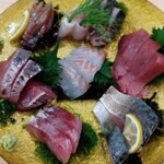 本日のお任せ8点盛り(３人前)