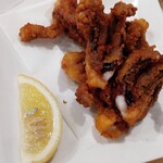 静岡おいしんぼ処 しずおかばっかぁ - 下足唐揚げ・４１８円