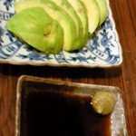 まいど - アボガド刺身350円