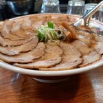 中華そば 白華楼 - ラーメン肉増し