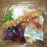 ディオ - 冷やしぶっかけうどん(竹輪天入り) (税抜)184円 ※開封後 (2021.05.24)