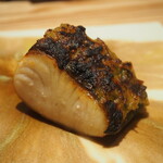 おおさかもん料理 鮨 守屋 - 鰆 蕗の薹味噌焼き