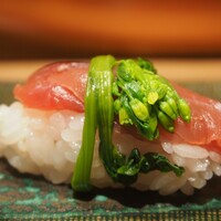 おおさかもん料理 鮨 守屋 - 河内鴨ササミ昆布〆