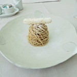 アルチザン・パティシエ・イタバシ - モンブラン　全体　今年も香りとコクが素晴らしい